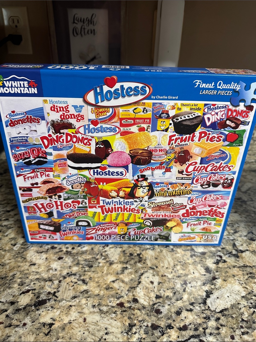 White Mountain Hostess Puzzle - 1000 pieces